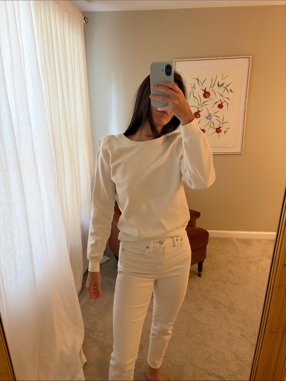 White Sweatshirt